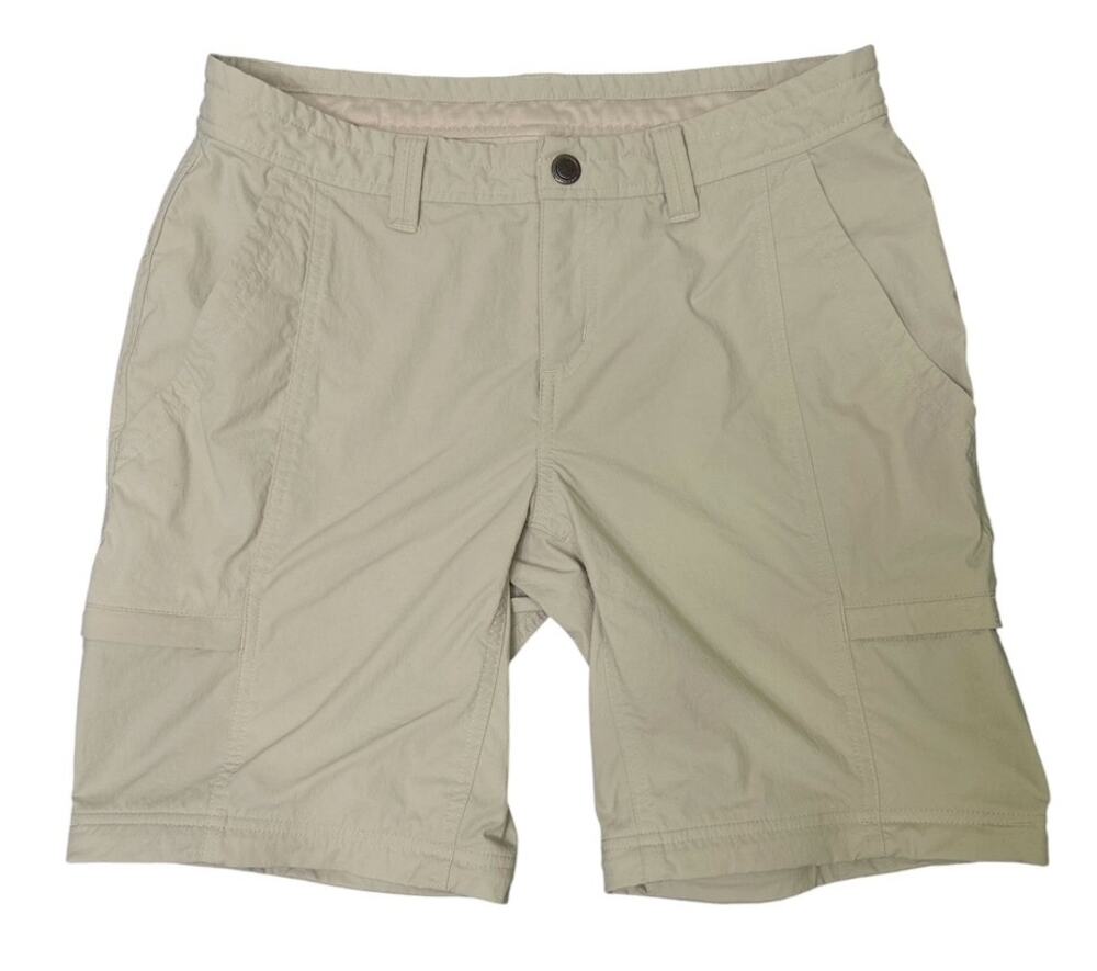 Royal Robbins Light Khaki Insect Shield Utility Hiking Outdoor Gorpcore Shorts 6